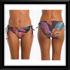La Blanca Side Tie Hipster Bikini Bottom Sunlit Soirée